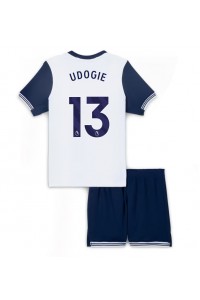 Tottenham Hotspur Destiny Udogie #13 Babytruitje Thuis tenue Kind 2024-25 Korte Mouw (+ Korte broeken)